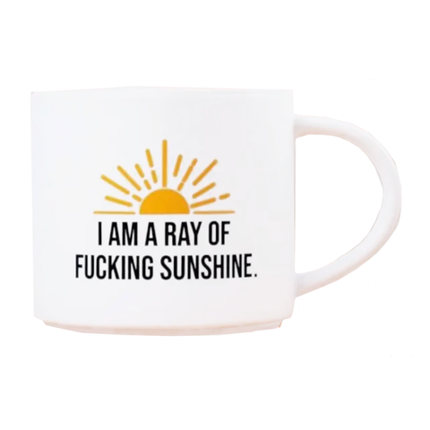 Ray of Sunshine Mug - White