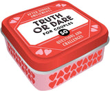After Dinner Amusements : Truth Or Dare For Couples Tin