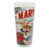 University of Maryland Frosted Glass Tumbler