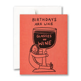Birthdays are Like Wine Card