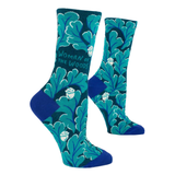 Women's Crew Socks - Woman of the Woods