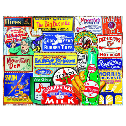 Classic Signs Jigsaw Puzzle
