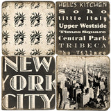 NYC B&W Drink Coasters