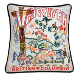Vancouver Hand-Embroidered Pillow