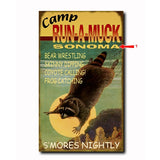 Camp Run-A-Muck Custom Sign