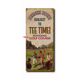 Golf Hours Custom Sign