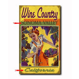 Wine Country Custom Sign