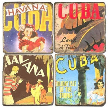 Cuba Drink Coasters