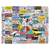 License Plates Jigsaw Puzzle