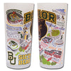 Baylor University Collegiate Frosted Glass Tumbler