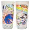 Boise State Collegiate Frosted Glass Tumbler