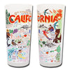 State of California Frosted Glass Tumbler