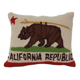 California Bear Flag Pillow
