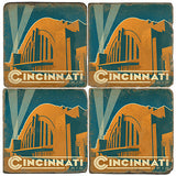 Cincinnati Drink Coasters