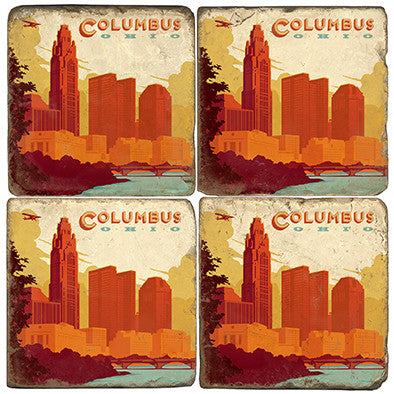 Columbus Drink Coasters