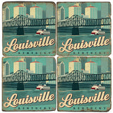 Louisville Drink Coasters