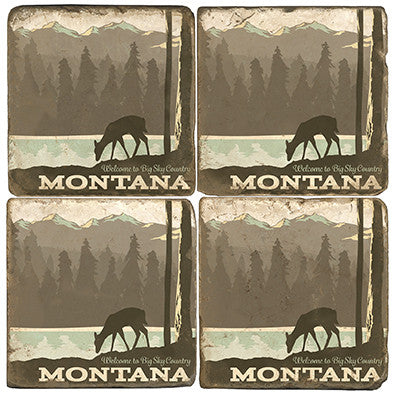 Montana Drink Coasters