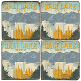 Salt Lake City Drink Coasters