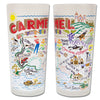 Carmel Frosted Glass Tumbler