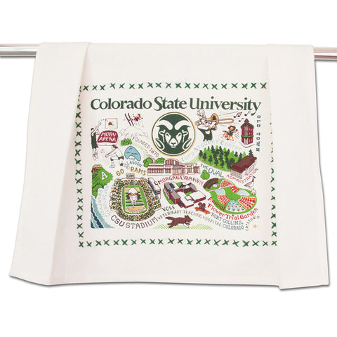 Colorado State Collegiate Dish Towel