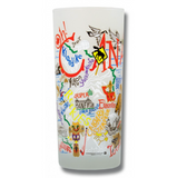 Canada Frosted Glass Tumbler