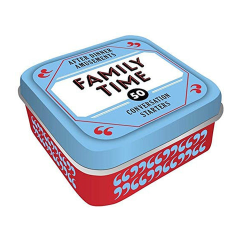 After Dinner Amusements : Family Time Tin