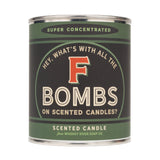 Vintage Paint Can-dle F Bombs
