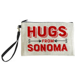 Hugs From Sonoma Pouch