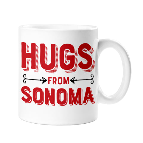Hugs From Sonoma Ceramic Mug