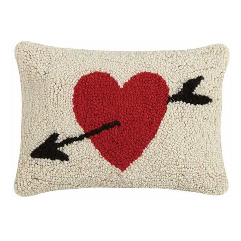 Heart Cupid's Arrow Pillow