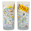 Italy Frosted Glass Tumbler