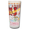 Indiana University Collegiate Frosted Glass Tumbler