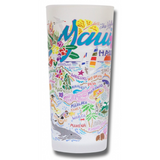 Maui Frosted Glass Tumbler