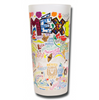 Mexico Frosted Glass Tumbler