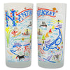 Nantucket Frosted Glass Tumbler