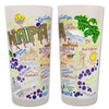 Napa Valley Frosted Glass Tumbler