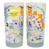 Orange County Frosted Glass Tumbler
