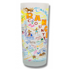 Orange County Frosted Glass Tumbler