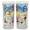 State of Pennsylvania Frosted Glass Tumbler