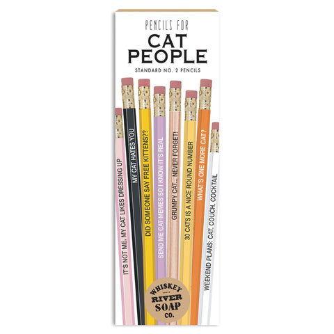 Cat People Pencil Set