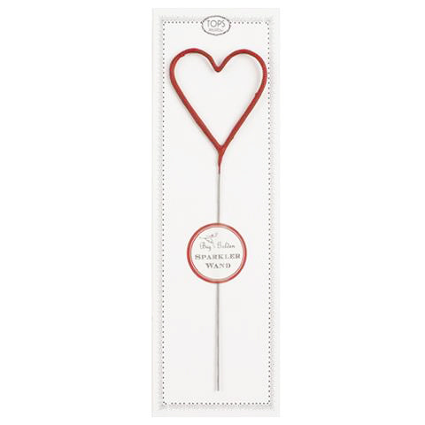 Red Heart Sparkler Wand