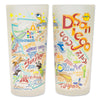 San Diego Frosted Glass Tumbler