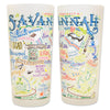 Savannah Frosted Glass Tumbler