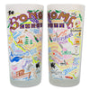 Sonoma County Frosted Glass Tumbler