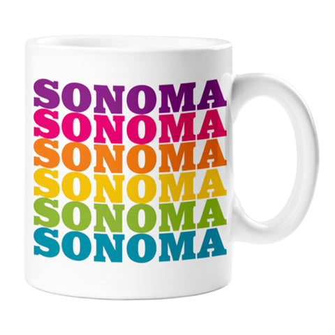Sonoma Rainbow Mug