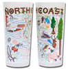 North Coast Frosted Glass Tumbler