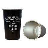Only Seven Teeth Pint Glass