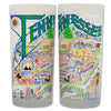 State of Tennessee Frosted Glass Tumbler