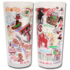 Texas Tech Collegiate Frosted Glass Tumbler
