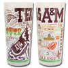 Texas A&M University Collegiate Frosted Glass Tumbler